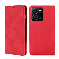 Estuche para teléfono de cuero magnético Ski...