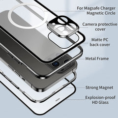 Estuche para teléfono Magsafe esmerilado mag...
