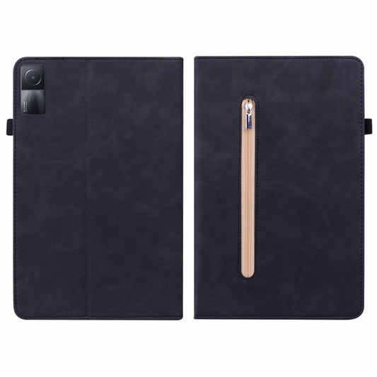 Estuche para tableta de cuero con cremallera...