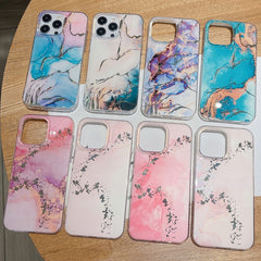 Estuche para teléfono de mármol esmaltado de...