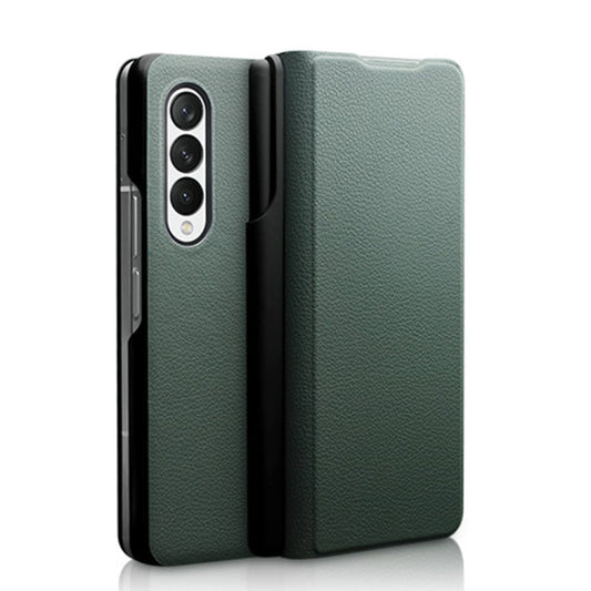 Estuche para teléfono de cuero genuino magné...