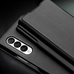 Estuche para teléfono de cuero genuino magné...