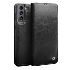 Funda de teléfono de cuero genuino QIALINO  ...