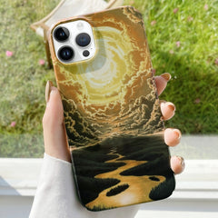 Estuche para teléfono PC con barra de agua p...