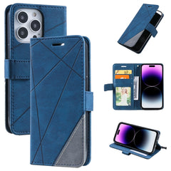 Estuche para teléfono de cuero con empalme d...