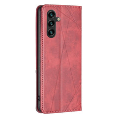 Estuche para teléfono de cuero magnético inv...