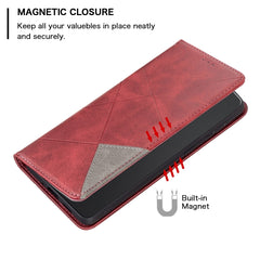 Estuche para teléfono de cuero magnético inv...