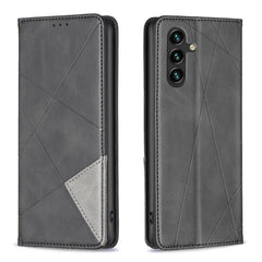 Estuche para teléfono de cuero magnético inv...