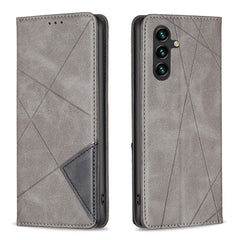 Estuche para teléfono de cuero magnético inv...