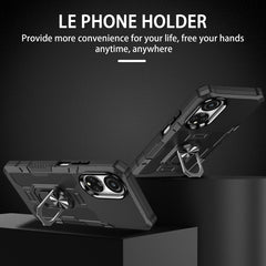 Funda híbrida para teléfono Ring Holder Armo...