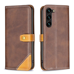 Estuche para teléfono de cuero con doble hil...