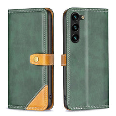 Estuche para teléfono de cuero con doble hil...