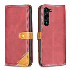 Estuche para teléfono de cuero con doble hil...