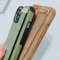 Funda de teléfono de cuero TPU con correa pa...