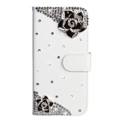 Estuche de cuero con diamantes de imitación ...