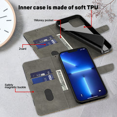 Estuche para teléfono de cuero pintado en 3D...