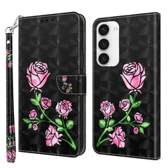 Estuche para teléfono de cuero pintado en 3D...