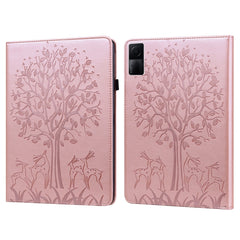 Estuche para tableta de cuero estampado pren...