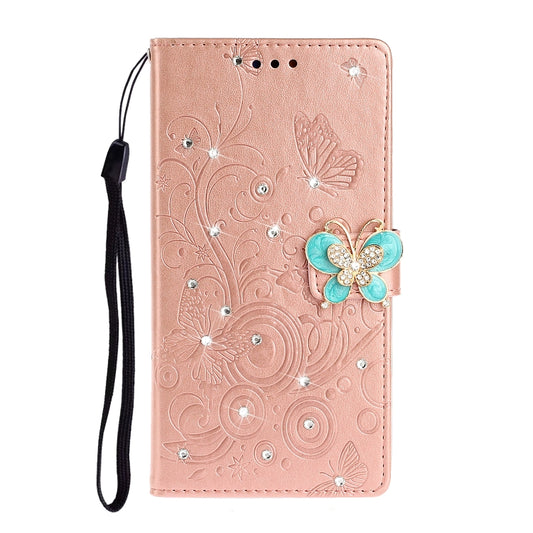 Estuche de cuero en relieve con mariposa de ...