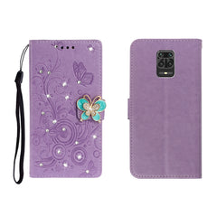 Estuche de cuero en relieve con mariposa de ...