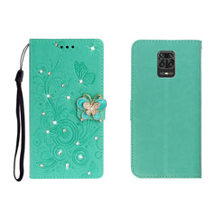 Estuche de cuero en relieve con mariposa de ...