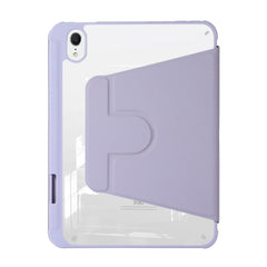 Funda de cuero para tableta con soporte gira...