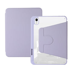 Funda de cuero para tableta con soporte gira...