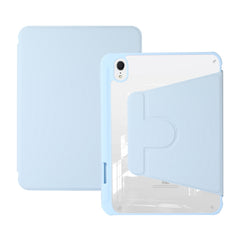 Funda de cuero para tableta con soporte gira...