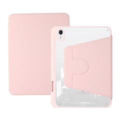 Funda de cuero para tableta con soporte gira...