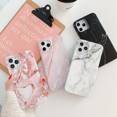 Estuche para teléfono TPU esmerilado de márm...