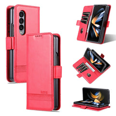 AZNS Funda de cuero con tapa horizontal con ...
