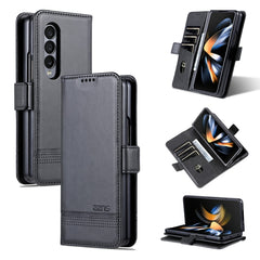 AZNS Funda de cuero con tapa horizontal con ...