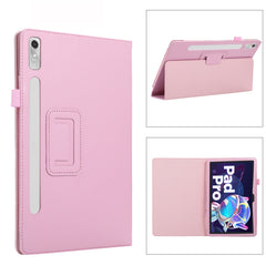 Estuche para tableta de cuero con textura Li...