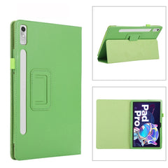 Estuche para tableta de cuero con textura Li...
