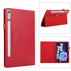 Estuche para tableta de cuero con textura Li...