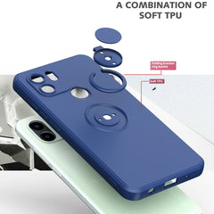 Funda de teléfono de silicona TPU con soport...