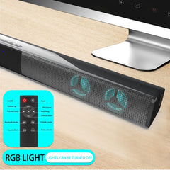 Altavoz Bluetooth con luz de atmósfera color...