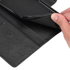 Estuche para teléfono con tapa de cuero con ...