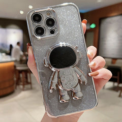 Estuche para teléfono con polvo de brillo de...