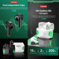 Lenovo GM5 TWS Bluetooth Inalámbrico Deporte...