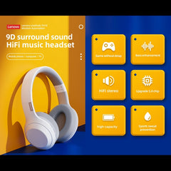 Lenovo TH10 Wireless Bluetooth Gaming Bass M...