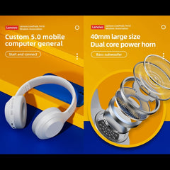 Lenovo TH10 Wireless Bluetooth Gaming Bass M...