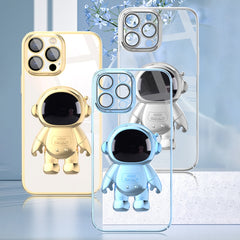 Estuche para teléfono con soporte de astrona...