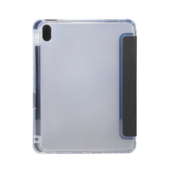 Estuche para tableta de cuero con textura de...