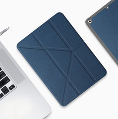 Mutural Smart Funda de cuero para tablet con...