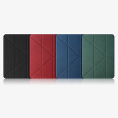Mutural Smart Funda de cuero para tablet con...
