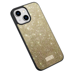 SULADA PC + TPU Funda de cuero con purpurina...