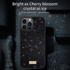 SULADA PC + TPU Funda de cuero con purpurina...