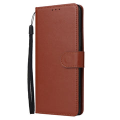 Estuche multifuncional de cuero con tapa hor...