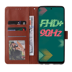 Estuche multifuncional de cuero con tapa hor...